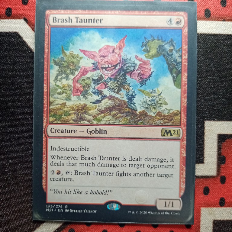 Brash Taunter MTG Magic The Gathering Shopee Philippines