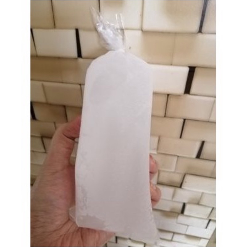 White Horse Ice Bag Plastic Yelo Bag 4x12 （100pcs/pack） Shopee Philippines