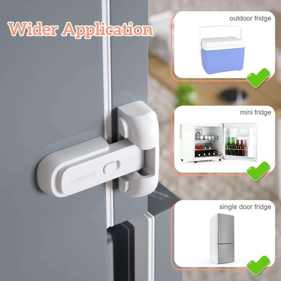 Child Safety Fridge lock SingleDoor Refrigerator Door Stopper Baby Protection Safety Care