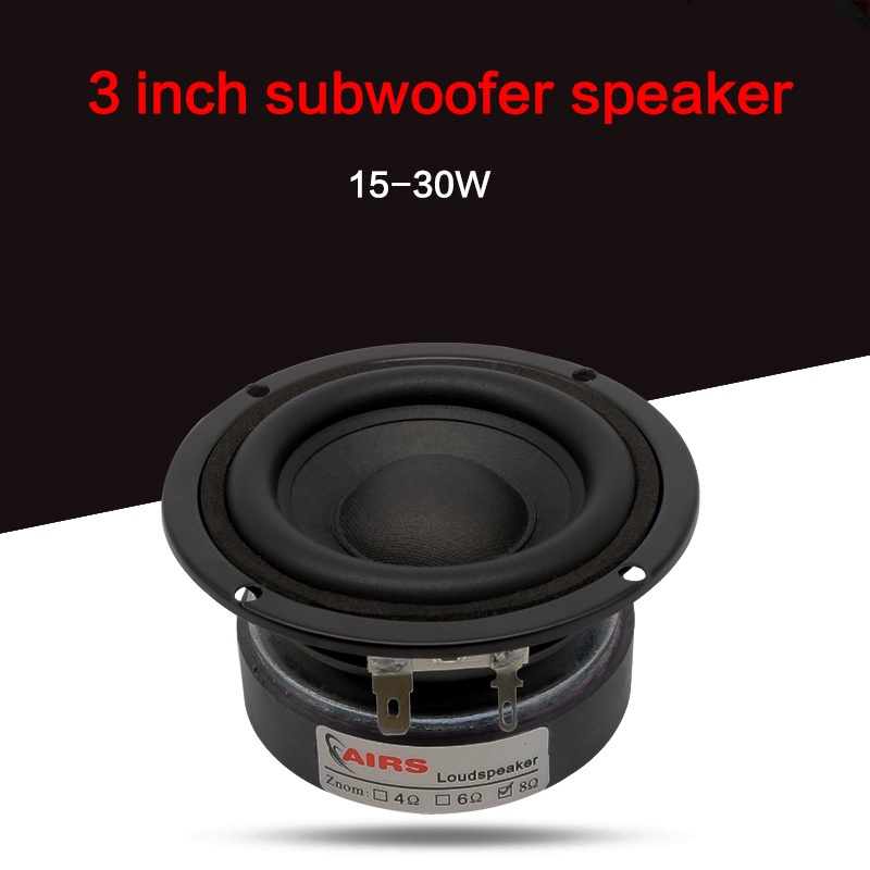 1530W 3 Inch Speaker 3 Inch Subwoofer Speaker HiFi Desktop Speaker
