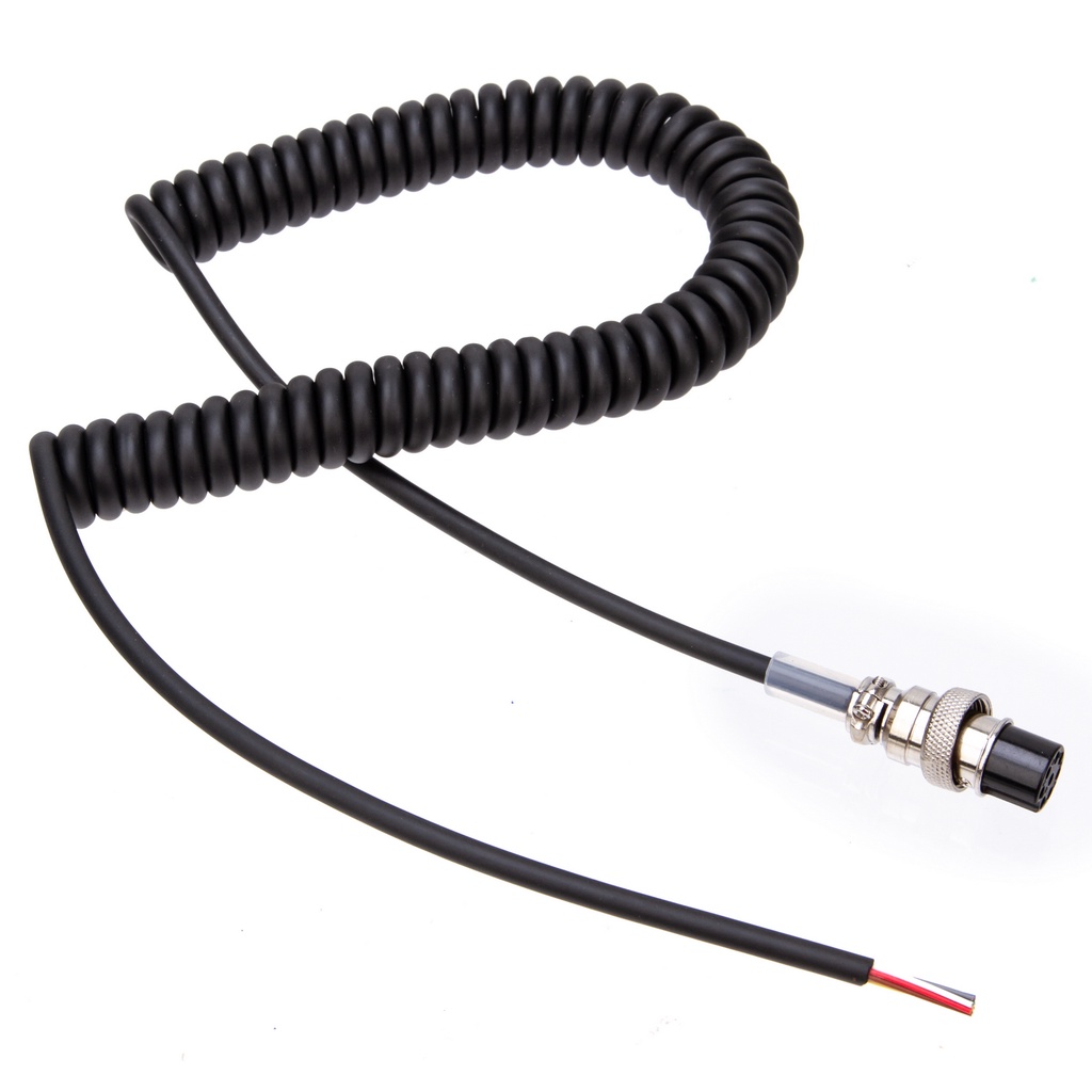 8 Pin Handheld Speaker Mic Microphone Extension Cable For Alinco Radio