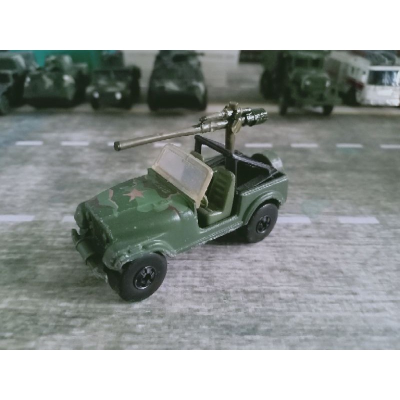 Hot Wheels Army Military Toy Security Jeep with Customized mounted