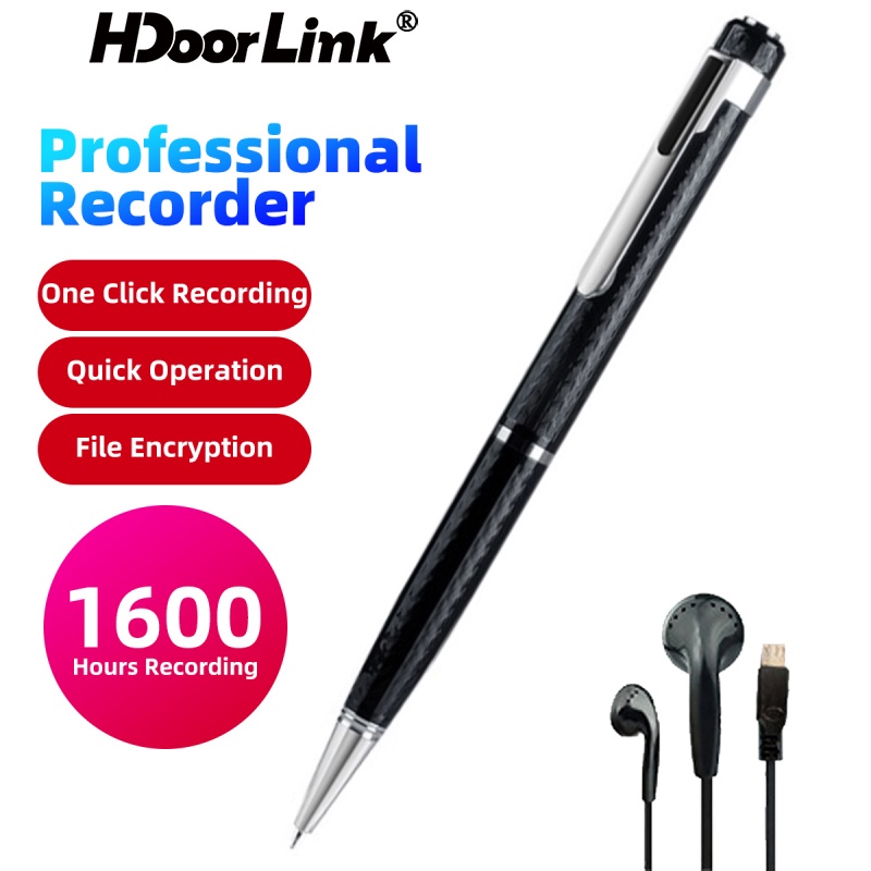 HdoorLink Portable Digital Voice Recorder Professional Students Learn