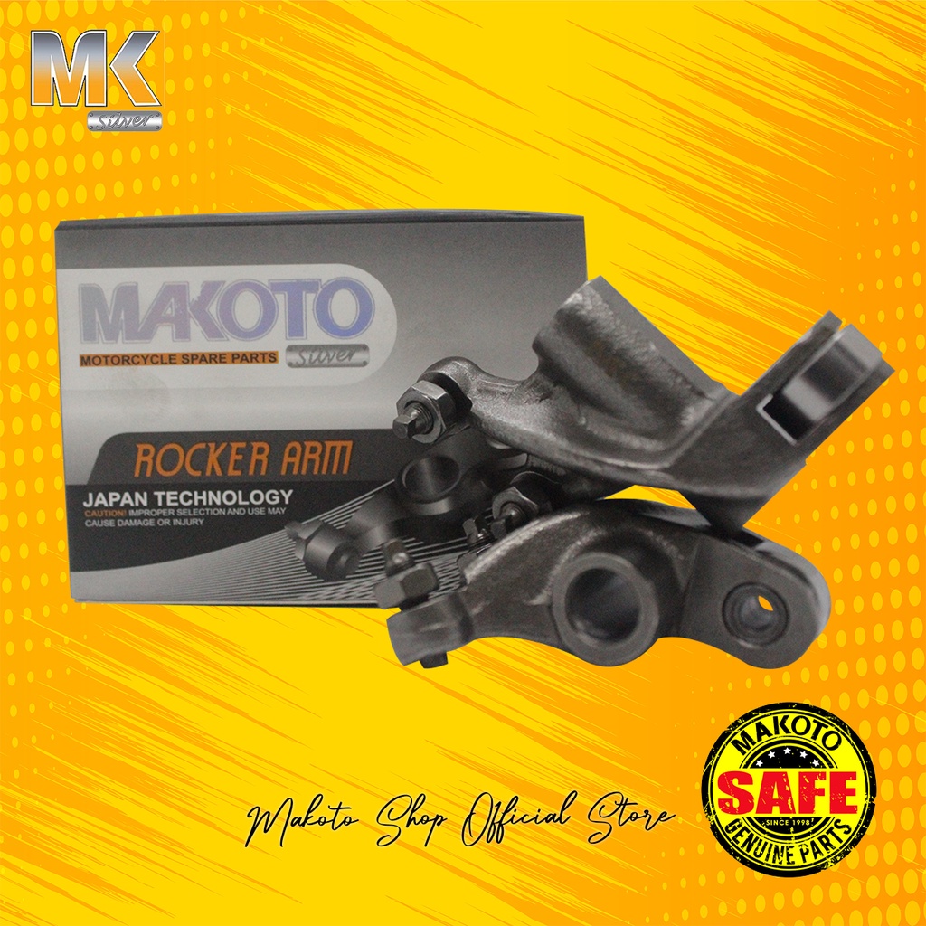 Makoto Silver Rocker Arm (Xrm 125, Wave 125) Shopee Philippines
