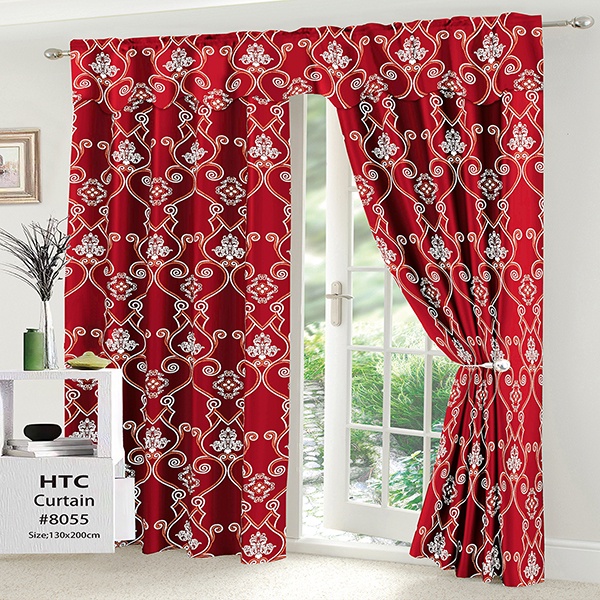 Sales Elegant Brown Curtains Home Decorations Curtain for Window Door