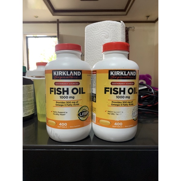Kirkland Fish Oil 1000mg Shopee Philippines