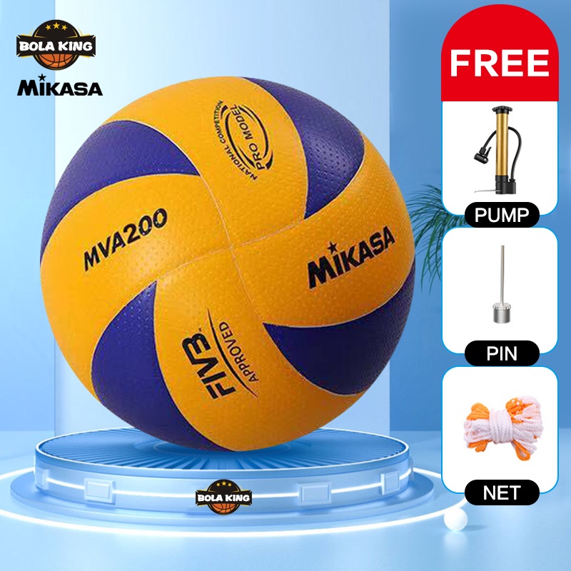 Mikasa official match volleyball MVA200 Size 5 Volleyball Shopee