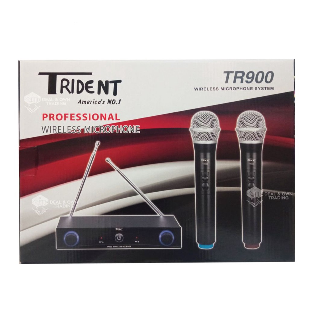 Trident TR900 Wireless Microphone Shopee Philippines
