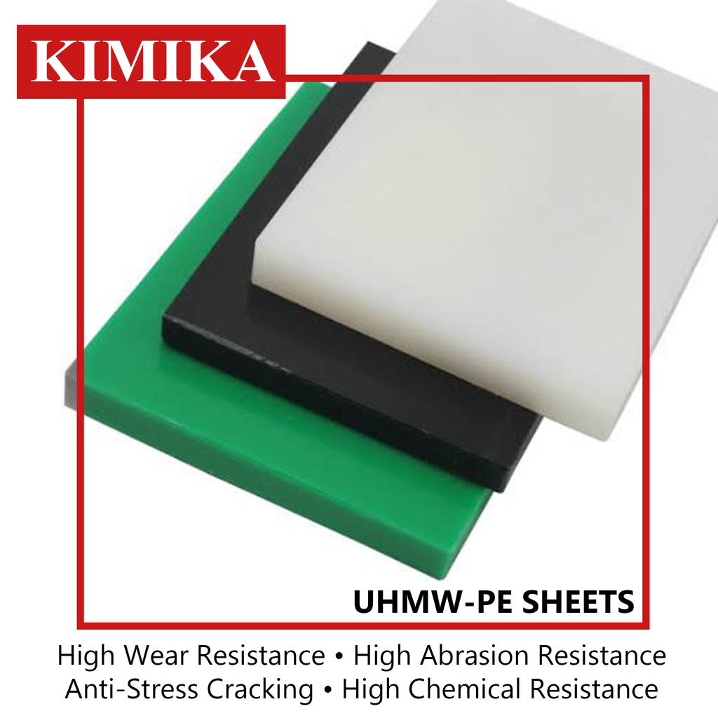 UHMWPE Black Sheet pre cut to size 10mm x 3 inches x 10 inches