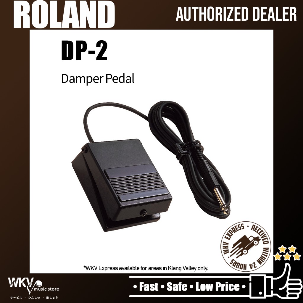 Roland DP2 Keyboard/Piano Damper Pedal / Sustain Pedal (DP2) Shopee