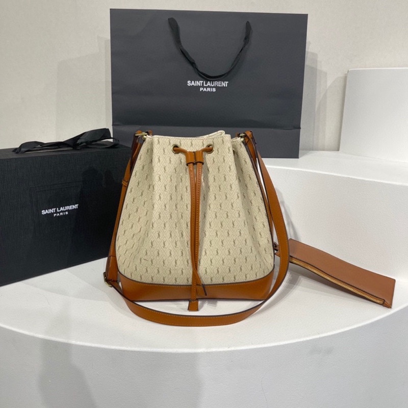 YSL inspired bucket bag 2 in 1 handbag and sling bag Shopee Philippines