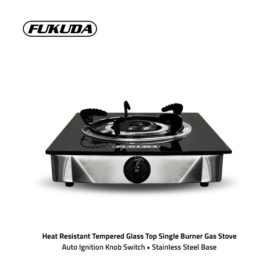 Fukuda Gas Stove Single Burner Glass Top FGS380GL LPG Gas Stove Shopee Philippines