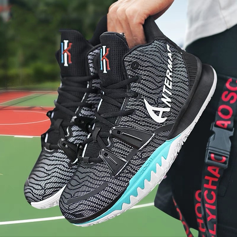 Fashion sports canvass highcut KYRIE basketball shoes outdoor design