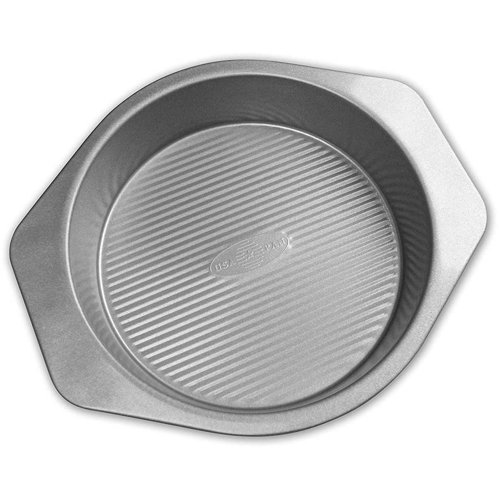 USA Pan American Bakeware Classics 9Inch Round Cake Pan, Aluminzed