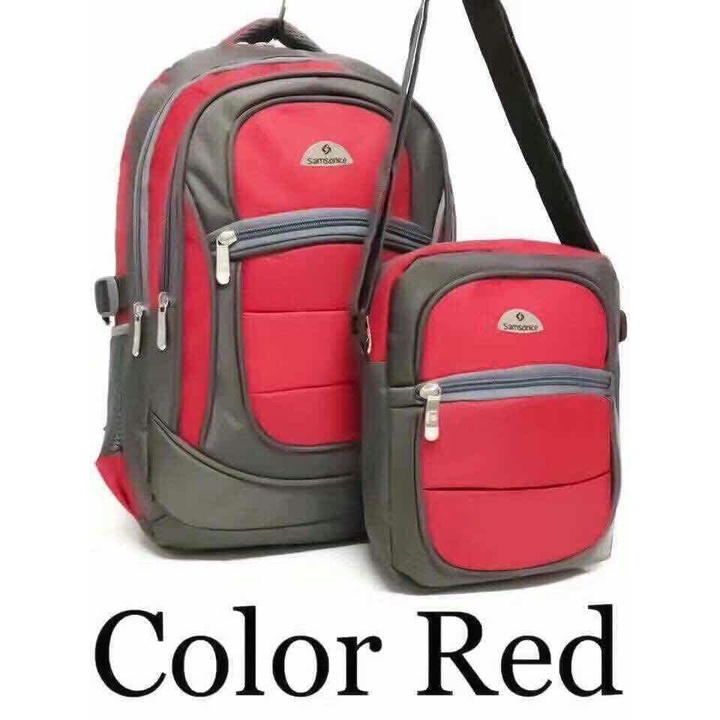 Adventure Merchandise Samsonite School and Travel Backpack Bag Set with