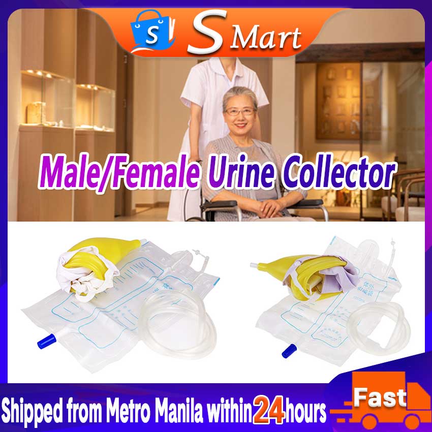 Man Woman Urinals Urine Collector Bedridden Urine Bag Urinary