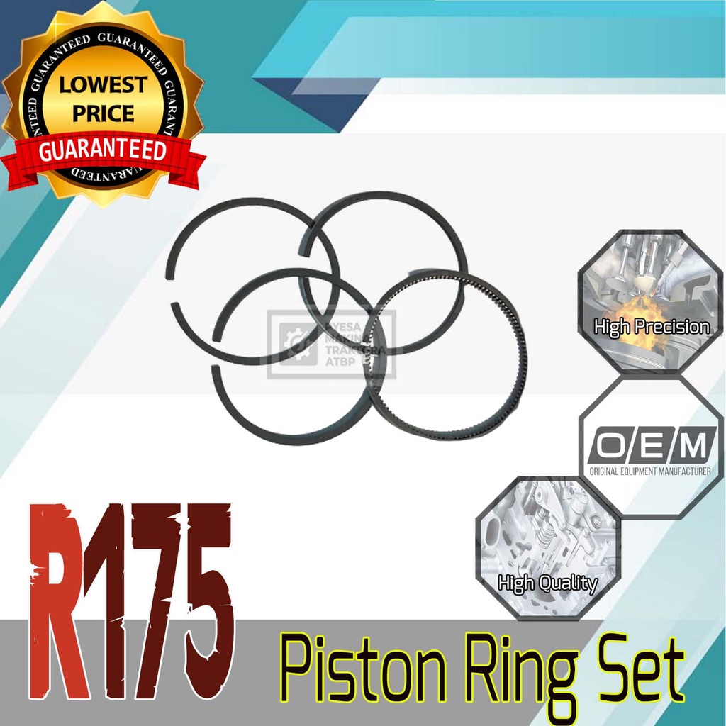 Piston Ring Std .25mm R175 Diesel Engine Shopee Philippines