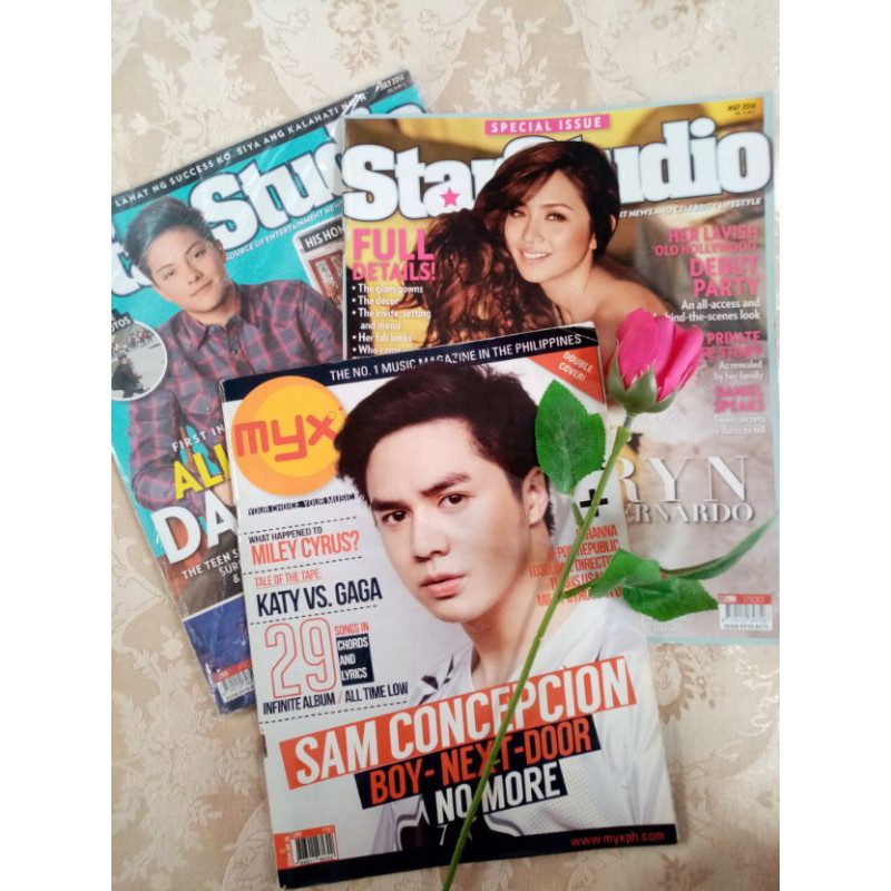 Starstudio & MYX Magazine By ABS CBN Publishing Shopee Philippines