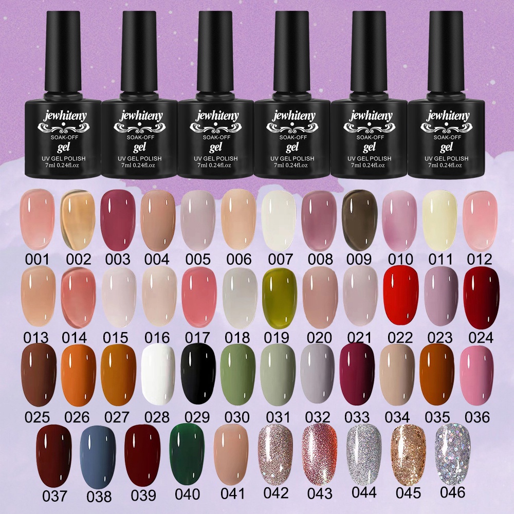 Gel Nail Polish Base Matte Glossy Topcoat New Fashion Color UV/LED Nail