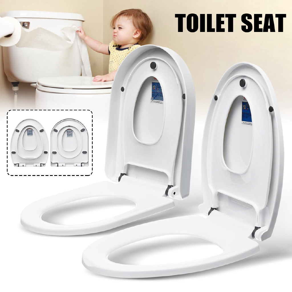 U Type V Type Replacement Universal Toilet Seat Lid Cover Set Square