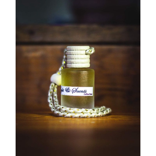 Light & Scents Hanging Car Diffuser/Air Freshener Coffee Bean Scent