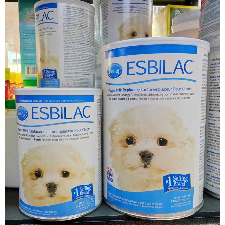 Esbilac Puppy Milk Replacer by PetAg 340g/794g. Shopee Philippines