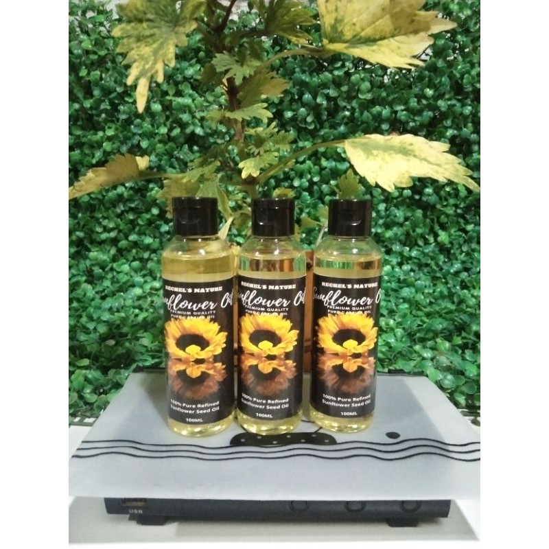 100ml Pure Sunflower seed Oil Shopee Philippines