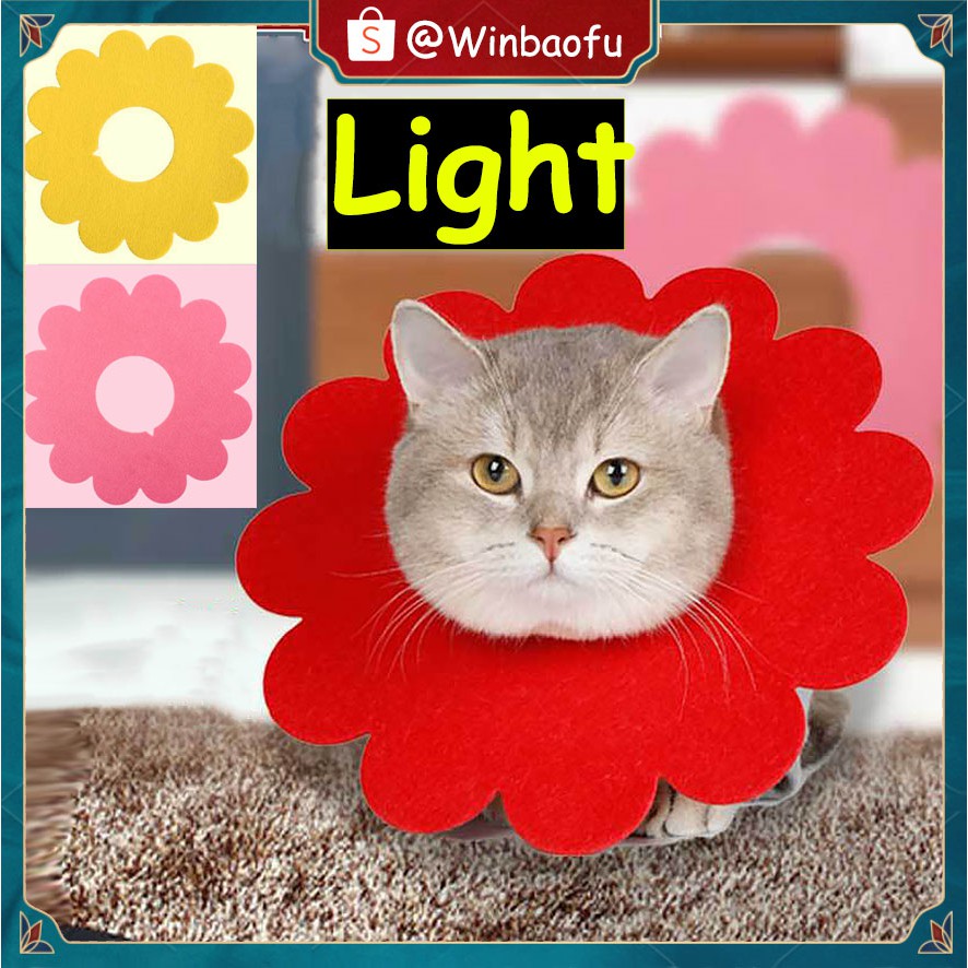 Cat Elizabethan Recovery Collar Cat Cones After Surgery Adjustable Cat