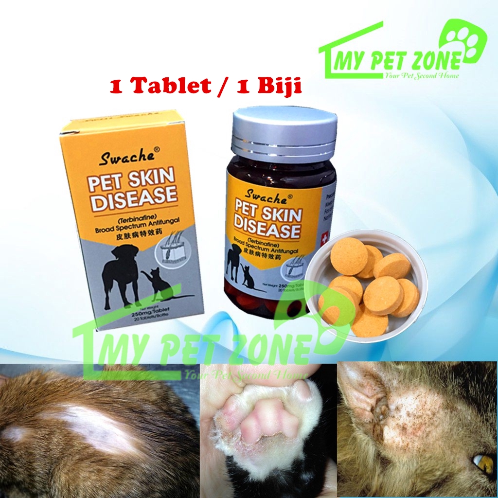 Swache Pet Skin Disease / Antifungal Tablet (Dog & Cat) 1 Tablet