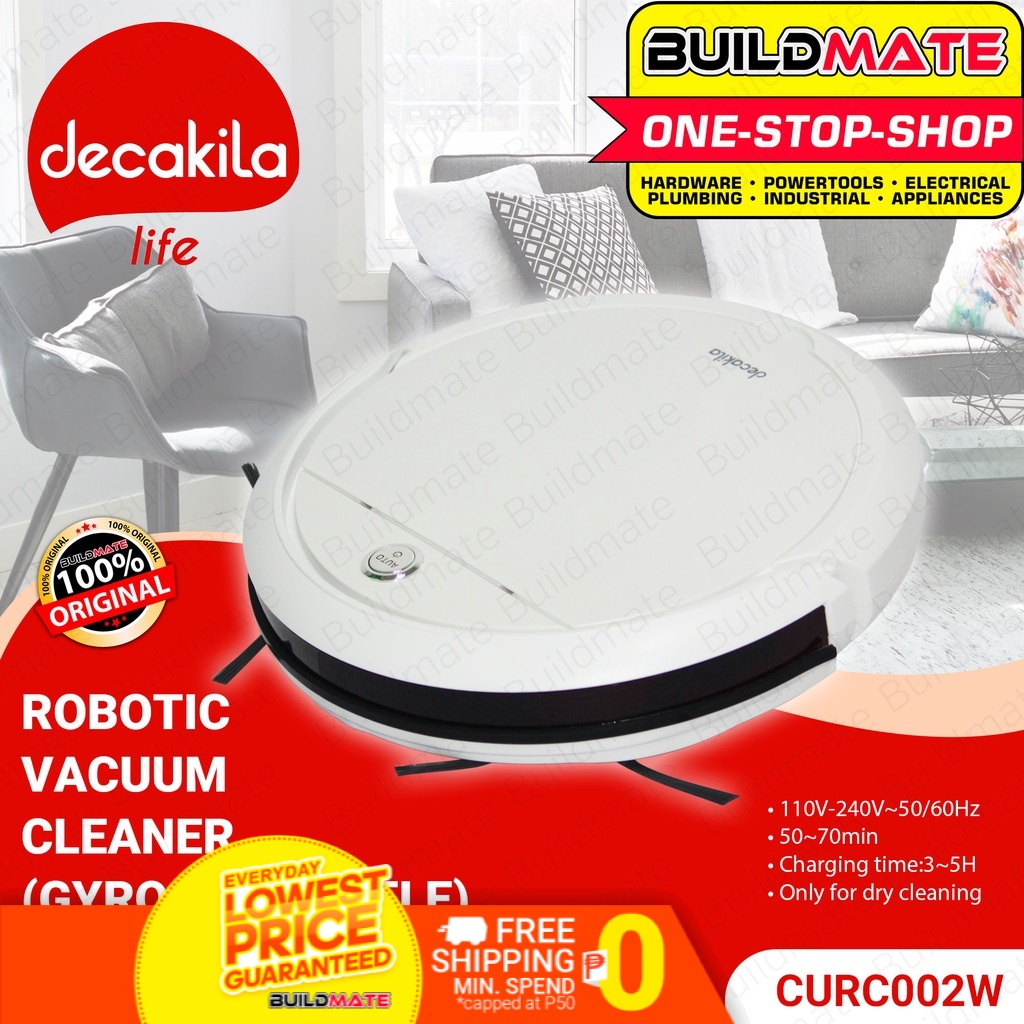 BUILDMATE Decakila by Ingco Robotic Vacuum Cleaner (Gyroscope Style