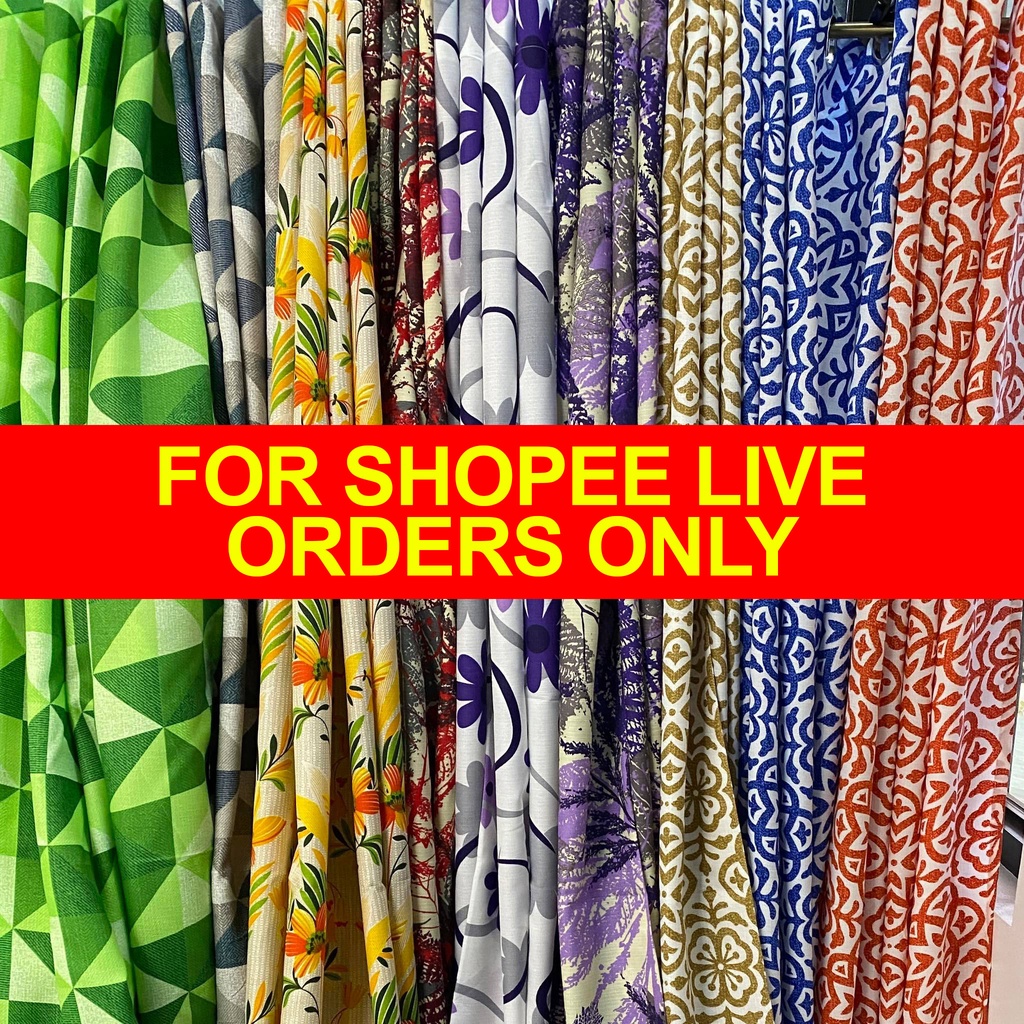 SALE!!! Ring Curtains For Shopee Live Orders Only Shopee Philippines