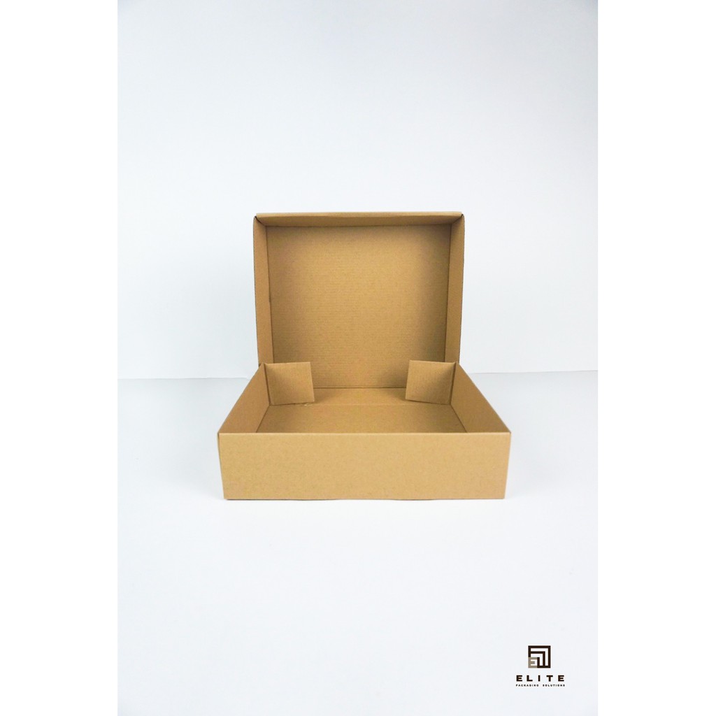 Elite Packaging Corrugated Online Mailer or PR Box 10x10x2.5 Packed by