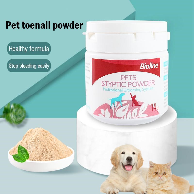 Bioline Pets Styptic Powder Paws Blood Stopper Powder 14g Shopee