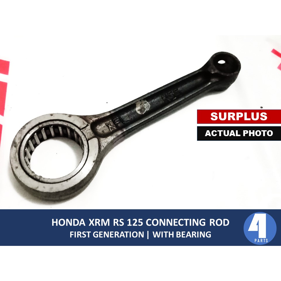 Honda XRM RS 125 Connecting ROD (SURPLUS) Shopee Philippines