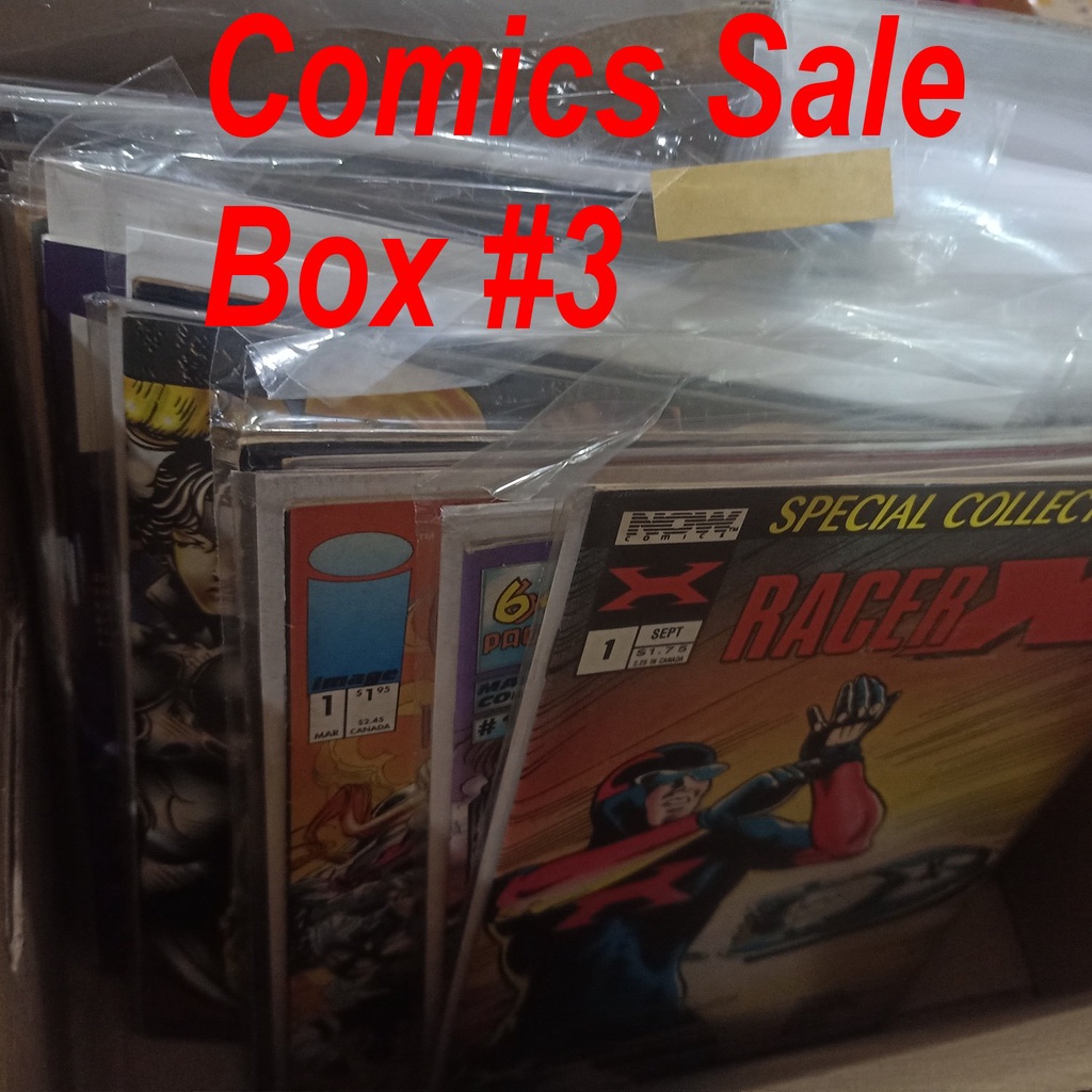 Comic book sale box 3 choose comics per piece wholesale price