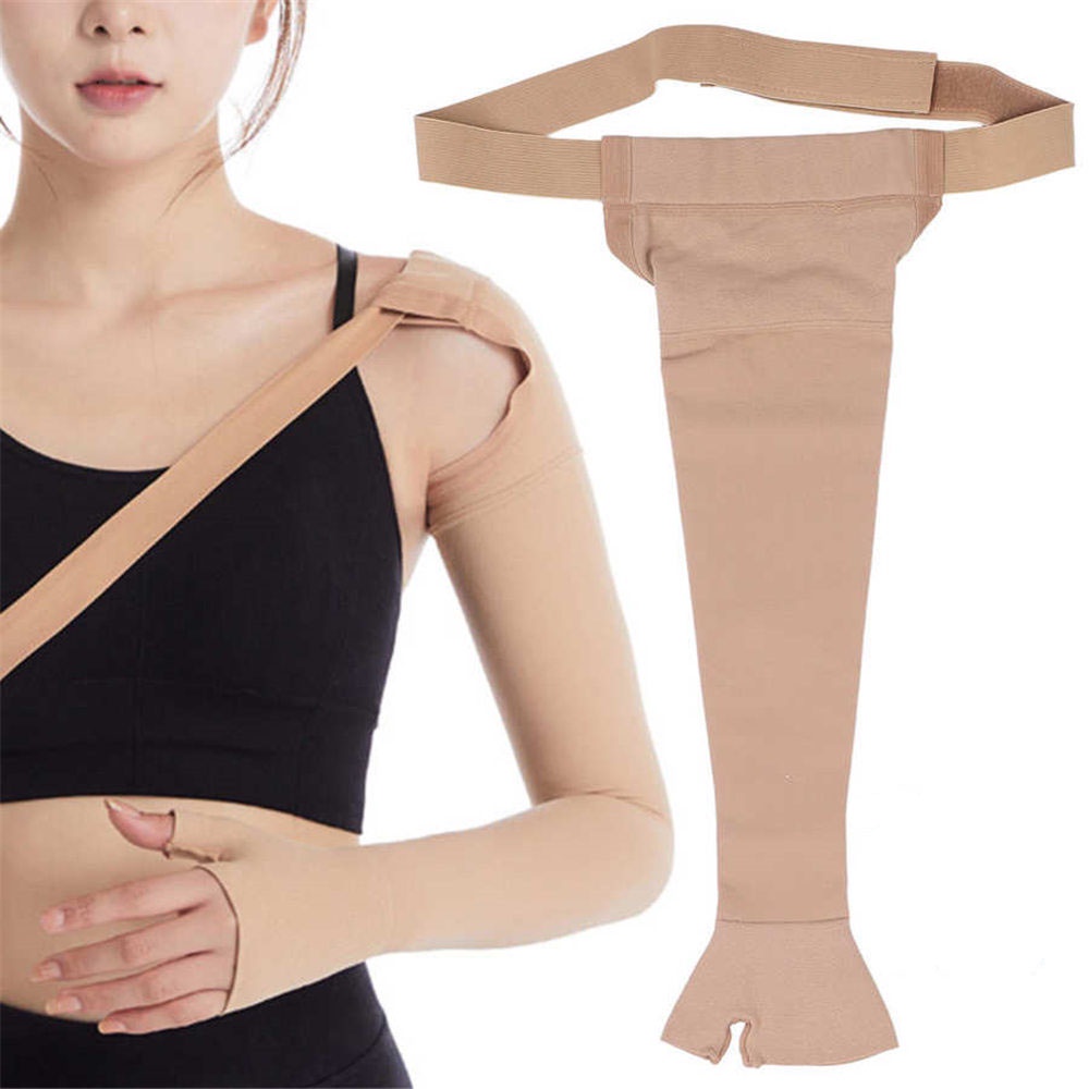 Lymphedema Compression Arm Sleeve Mastectomy Compression Elastic Arm
