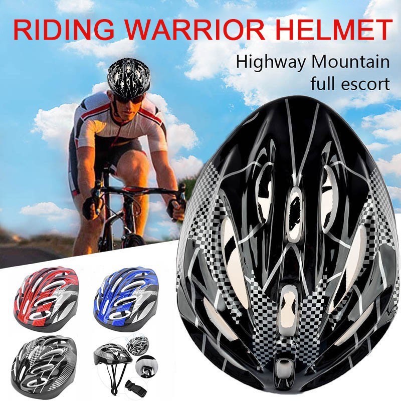 Bike Cycling Bicycle Safety Helmet Protective Mountain Outdoor Sports