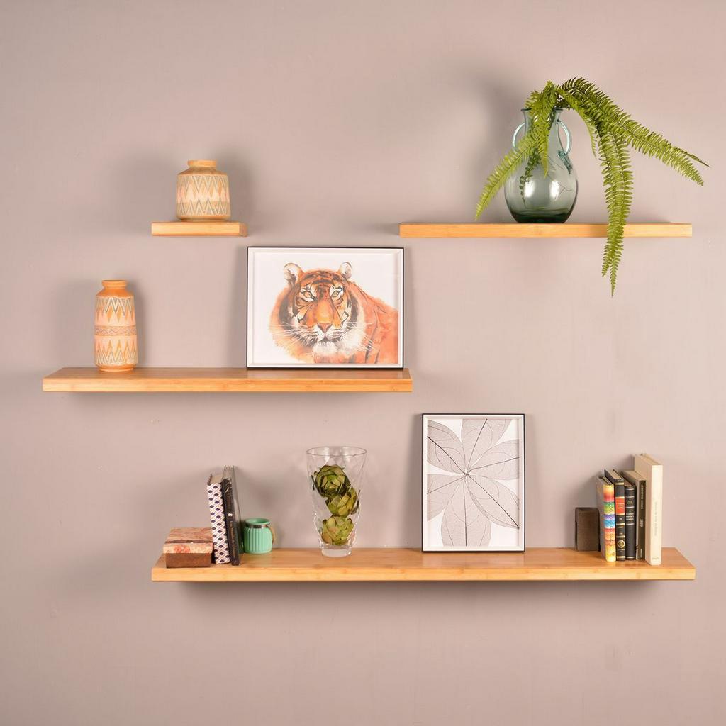 Multipurpose Minimalist Wall Shelf/Shelf Contains 3 Sizes 30 cm, Color