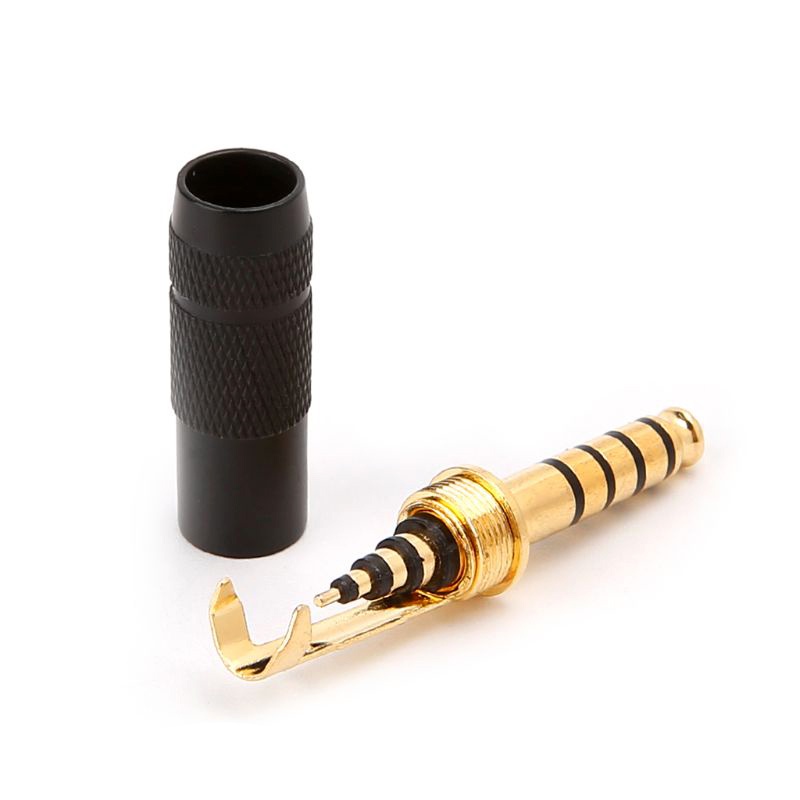 HiFi Copper 4.4mm Jack 5 Pole Stereo Audio Jack Repair Full Balanced