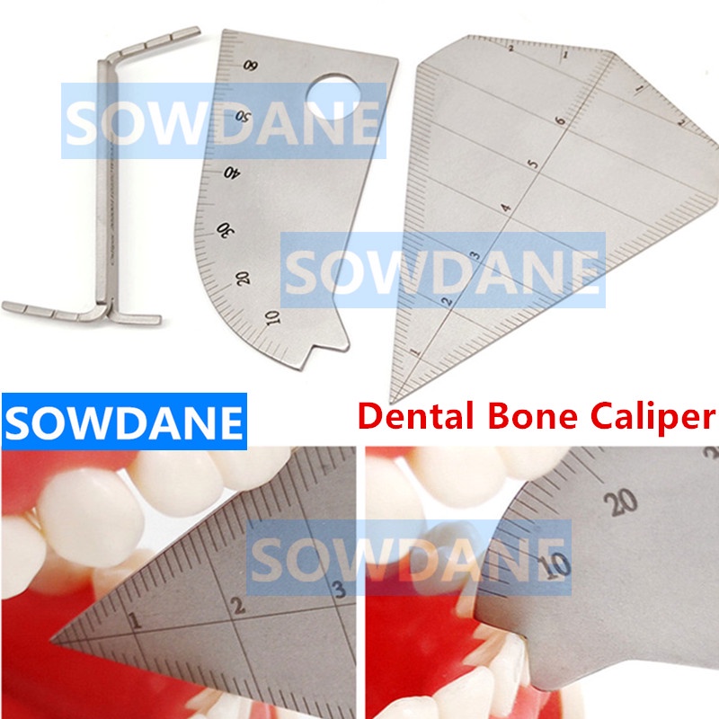 Dental Surgical Bite Gauge Implant Bone Caliper Mouth Gag Opening