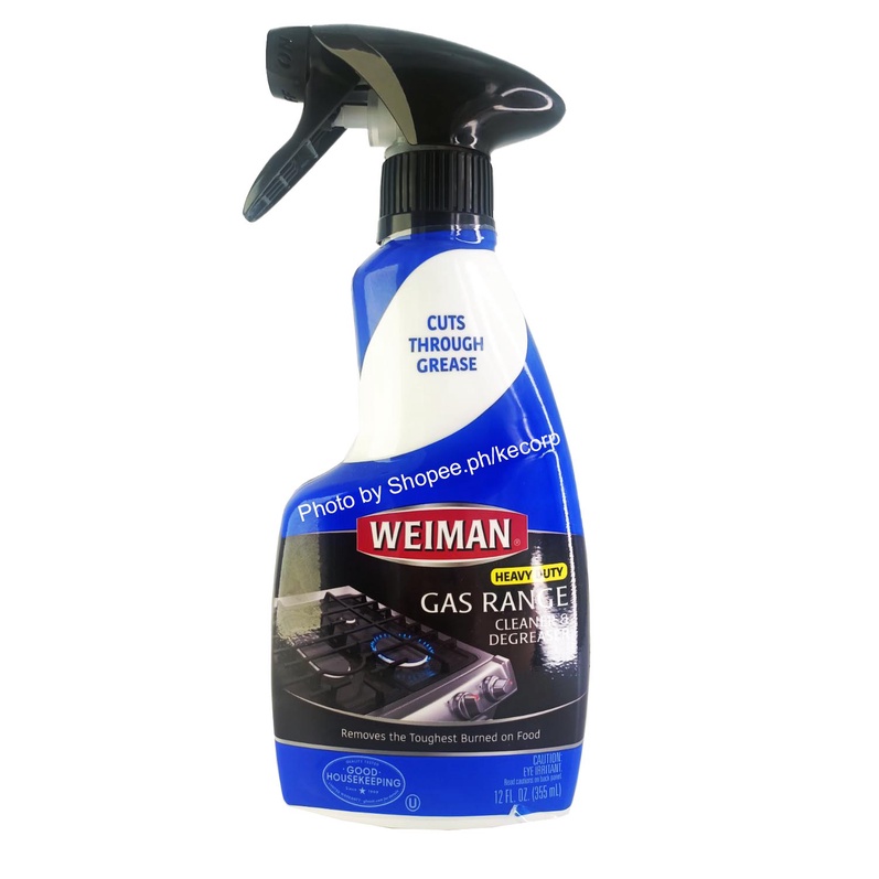 Weiman Gas Range Cleaner Degreaser 12 oz 355ml Shopee Philippines