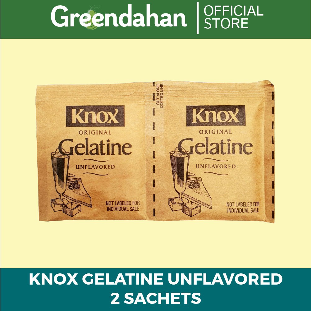 GREENDAHAN/ Knox Unflavored Gelatine 2 Sachets Keto/Low carb Friendly