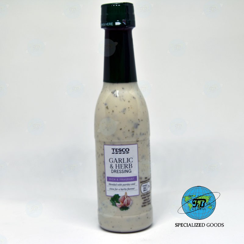 Tesco Garlic & Herb Dressing 250ml Shopee Philippines