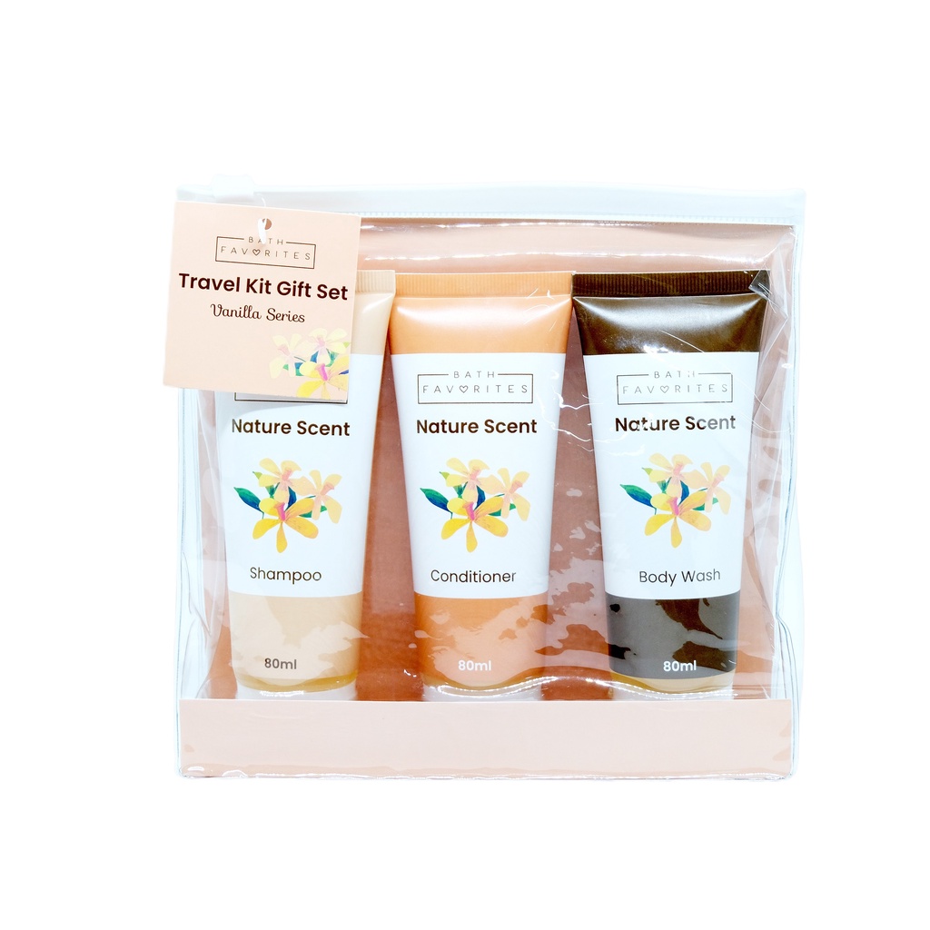 BATH FAVORITES Travel Kit Gift Set Vanilla Series Shopee Philippines