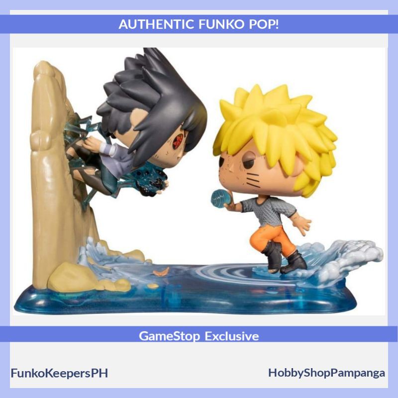 Authentic Funko Pop! Animation 732 Naruto Shippuden Naruto vs. Sasuke