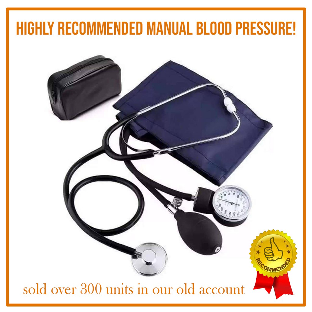 stetoscope with sphygmomanometer MANUAL BP MONITOR 1SET (with Double