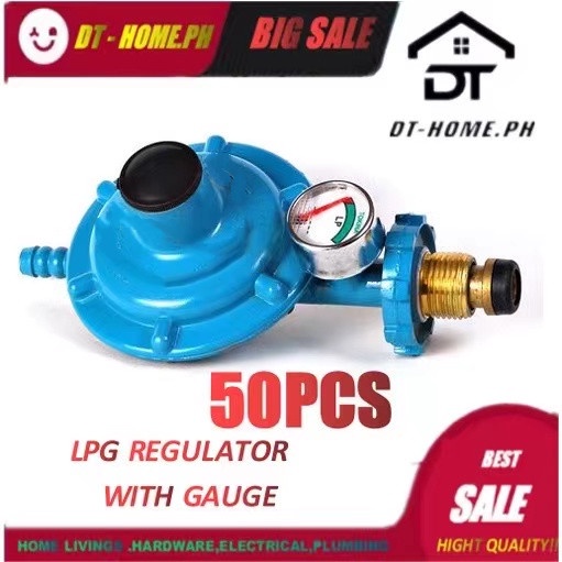 50PCS Original Lpg Gas Regulator With Gauge / Without gauge / heavy duty regulator pressure