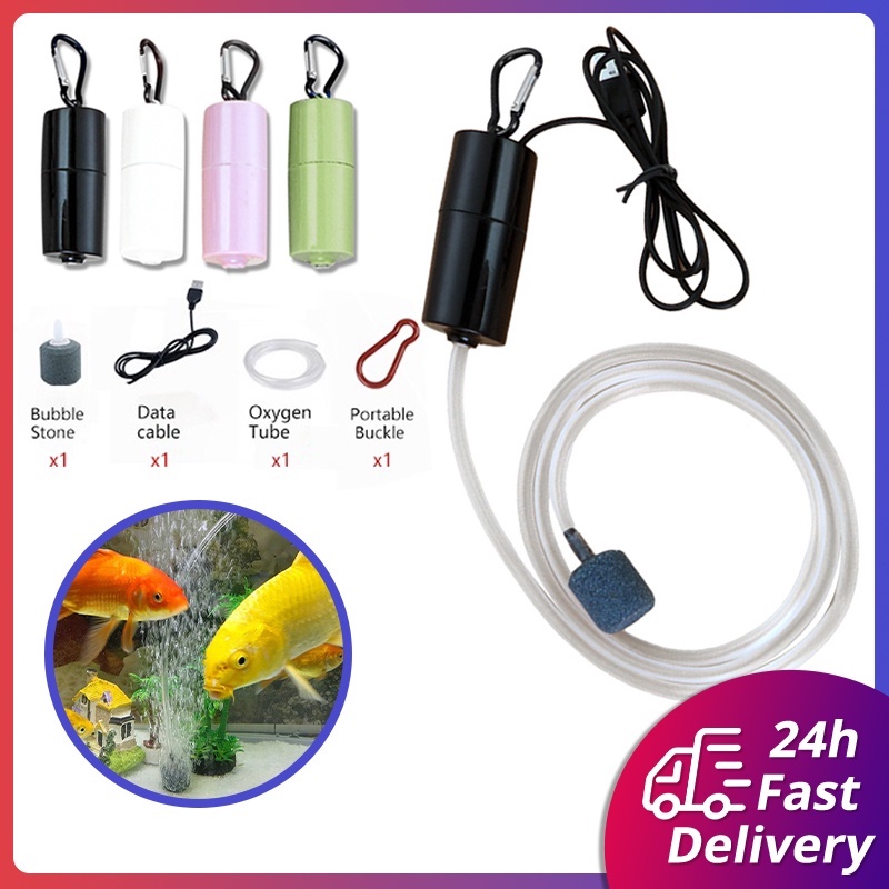 USB Air Pump For Fish Tank Oxygen For Aquarium Air Pump With Airstone