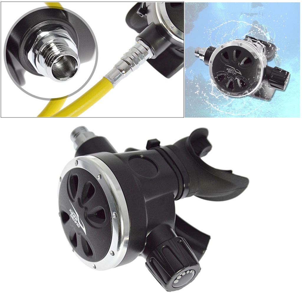 Diving Regulator 2nd Stage Octopus Flexible Diver Breath Adjusting