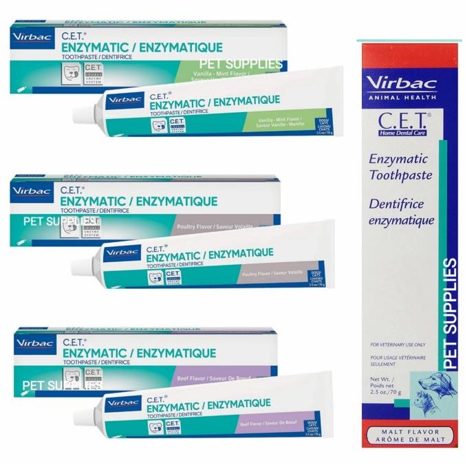 Virbac CET ENZYMATIC TOOTHPASTE dog cat TOOTHPASTE ORIGINAL